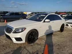 Mercedes-Benz s-Class salvage cars for sale: 2015 Mercedes-Benz S 63 AMG