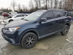 Toyota salvage cars for sale: 2017 Toyota Rav4 SE