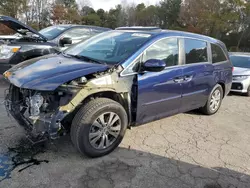 2016 Honda Odyssey EXL en venta en Austell, GA