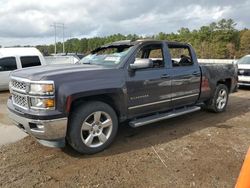 Salvage trucks for sale at Greenwell Springs, LA auction: 2015 Chevrolet Silverado K1500 LT