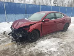 Nissan salvage cars for sale: 2020 Nissan Sentra SV