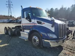 Salvage trucks for sale at Mebane, NC auction: 2016 Peterbilt 579