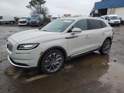 Salvage cars for sale at Woodhaven, MI auction: 2023 Lincoln Nautilus Reserve