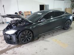 Salvage cars for sale at auction: 2016 Tesla Model S