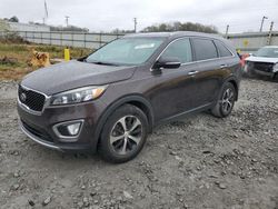 Salvage cars for sale from Copart Montgomery, AL: 2017 KIA Sorento EX