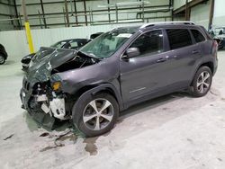 Salvage cars for sale at Lawrenceburg, KY auction: 2019 Jeep Cherokee Limited