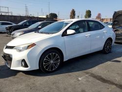 Salvage cars for sale at Wilmington, CA auction: 2016 Toyota Corolla L