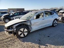 2022 Tesla Model 3 en venta en Kansas City, KS