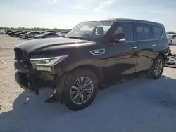 Salvage cars for sale at Arcadia, FL auction: 2022 Infiniti QX80 Luxe