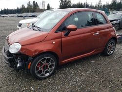 Fiat salvage cars for sale: 2013 Fiat 500 Sport