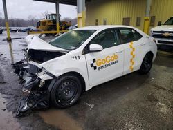 Salvage cars for sale at Marlboro, NY auction: 2016 Toyota Corolla L