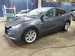 Salvage cars for sale at Woodhaven, MI auction: 2023 Tesla Model Y