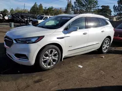 Salvage cars for sale at Denver, CO auction: 2020 Buick Enclave Avenir