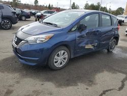 2017 Nissan Versa Note S en venta en Gaston, SC