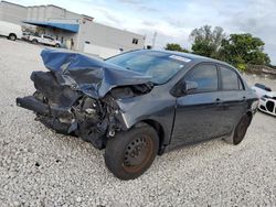 Salvage cars for sale at Opa Locka, FL auction: 2010 Toyota Corolla Base