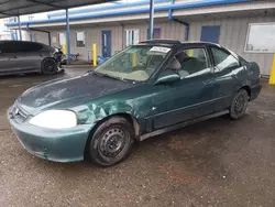 Salvage cars for sale at Sacramento, CA auction: 2000 Honda Civic EX