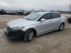 Salvage cars for sale from Copart Kansas City, KS: 2015 Ford Fusion SE