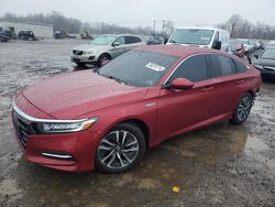 Salvage cars for sale from Copart Hillsborough, NJ: 2019 Honda Accord Hybrid