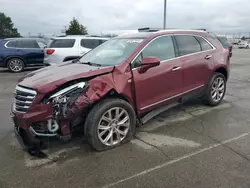 Cadillac Vehiculos salvage en venta: 2017 Cadillac XT5 Luxury