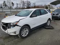 Salvage cars for sale at Spartanburg, SC auction: 2018 Chevrolet Equinox LS