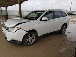 Salvage cars for sale at Temple, TX auction: 2014 Mitsubishi Outlander SE