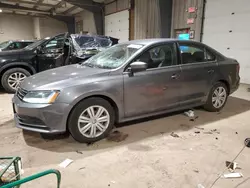 Salvage cars for sale at West Mifflin, PA auction: 2017 Volkswagen Jetta S