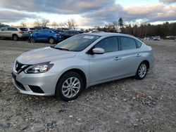 Salvage cars for sale at West Warren, MA auction: 2019 Nissan Sentra S