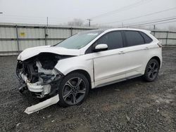 Salvage cars for sale at Hillsborough, NJ auction: 2019 Ford Edge ST