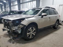 Salvage cars for sale at Ham Lake, MN auction: 2018 Subaru Outback 2.5I Limited