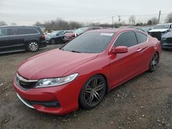 Salvage cars for sale at Hillsborough, NJ auction: 2017 Honda Accord EXL