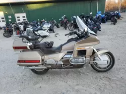 Salvage motorcycles for sale at Candia, NH auction: 1988 Honda GL1500