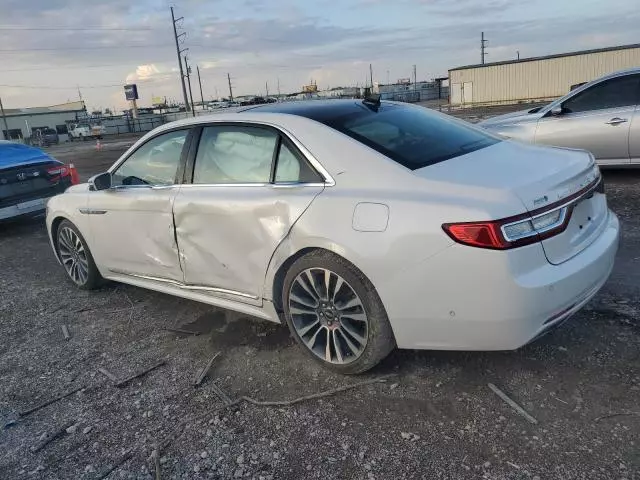 2018 Lincoln Continental Reserve