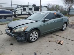 Salvage cars for sale at auction: 2009 Honda Accord EX