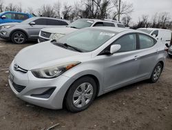 Hyundai Elantra salvage cars for sale: 2016 Hyundai Elantra SE