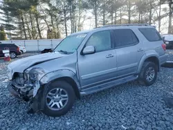 Vehiculos salvage en venta de Copart Windsor, NJ: 2006 Toyota Sequoia Limited