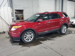 Salvage cars for sale at Ham Lake, MN auction: 2014 Ford Explorer Limited