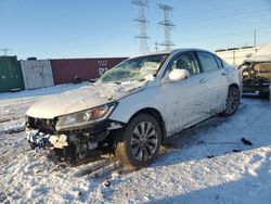 Salvage cars for sale from Copart Elgin, IL: 2013 Honda Accord EXL