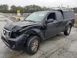 Salvage trucks for sale at Ellenwood, GA auction: 2016 Nissan Frontier SV