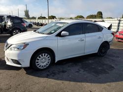 Nissan salvage cars for sale: 2016 Nissan Sentra S