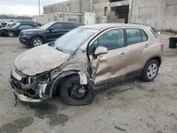 Salvage cars for sale at Fredericksburg, VA auction: 2018 Chevrolet Trax LS