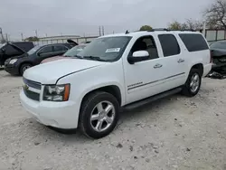 Salvage cars for sale at Haslet, TX auction: 2014 Chevrolet Suburban C1500 LTZ