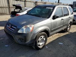 Salvage cars for sale at Los Angeles, CA auction: 2005 Honda CR-V LX