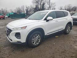 Hyundai salvage cars for sale: 2020 Hyundai Santa FE SE