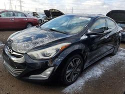 Salvage cars for sale from Copart Elgin, IL: 2014 Hyundai Elantra SE