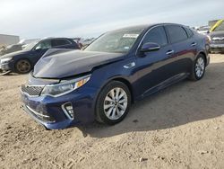 Salvage cars for sale at Amarillo, TX auction: 2018 KIA Optima LX