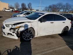 Ford Fusion salvage cars for sale: 2017 Ford Fusion SE