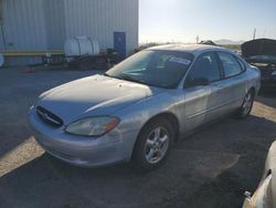 Salvage cars for sale at Tucson, AZ auction: 2001 Ford Taurus SES