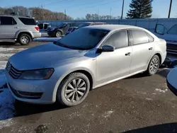 Volkswagen salvage cars for sale: 2015 Volkswagen Passat S