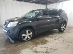 Salvage cars for sale at Shreveport, LA auction: 2012 GMC Acadia SLT-1