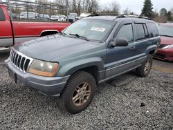 Vehiculos salvage en venta de Copart Portland, OR: 2002 Jeep Grand Cherokee Laredo